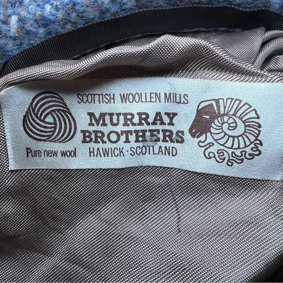 Murray Brothers Pure New Wool Tweed Hawick Scotland Scottish Hat - Picture 4 of 6
